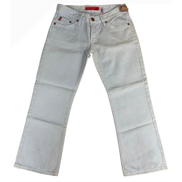 Big Star Pants - Big Star Womens Light Wash Denim Capri Jeans Size 25R 100% Cotton Made In USA NW